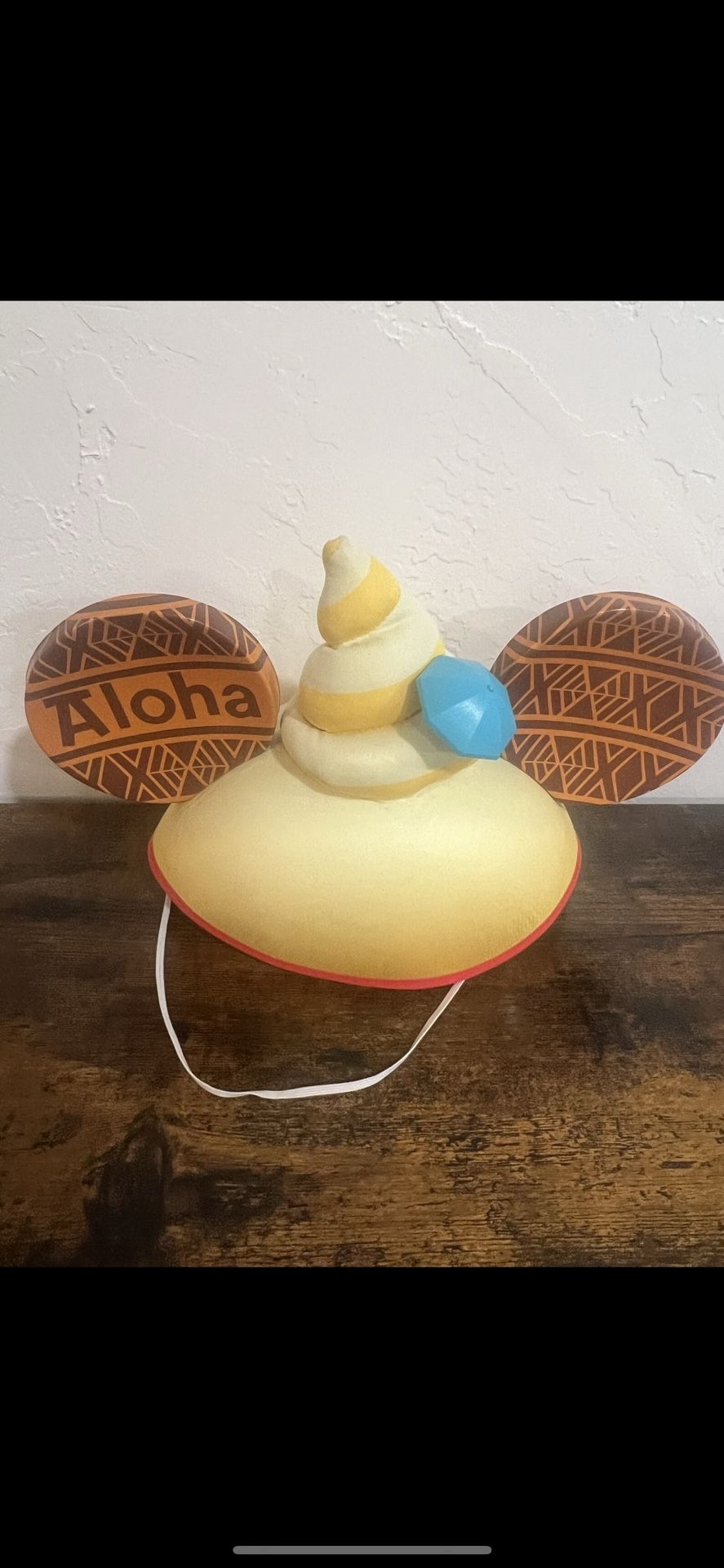 Disney Dole whip aloha Hat