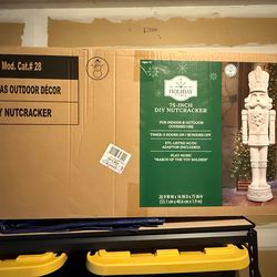 75” DIY nutcracker