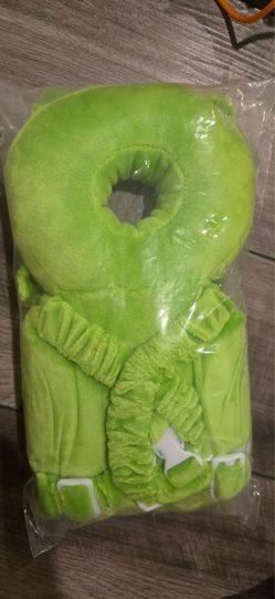 Brand New Green Frog Baby Head Protector & Knee Pads Set