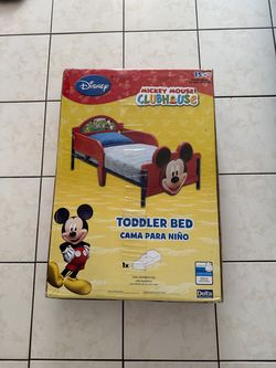 Mickey Mouse Toddler Bed