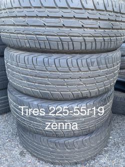 Tires 225-55r19 zenna