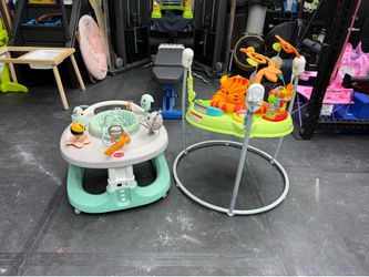 Baby walker and bouncer activity centers