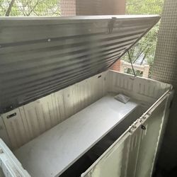 Horizontal Outdoor Garden Storage Shed