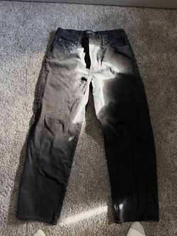 Abercrombie & Fitch Men's Ultra Baggy Jeans Black Size 33x34