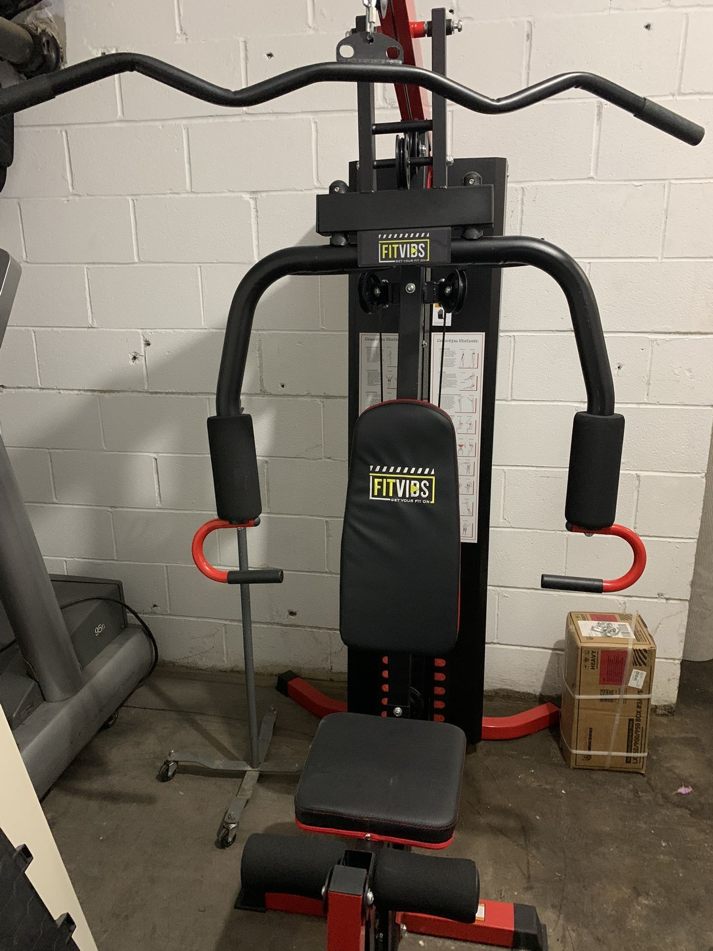 Full Home Gym System Workout Station
