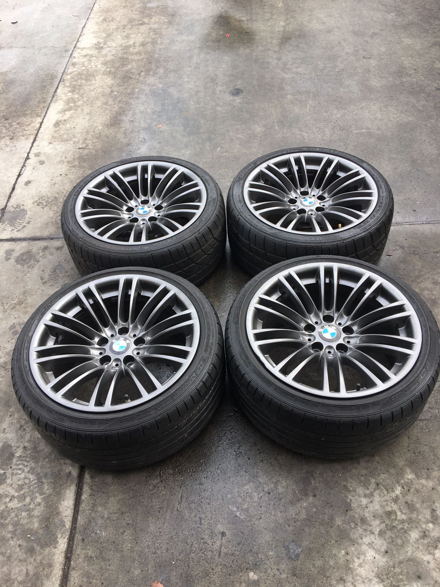 Bmw e90 m3 rims / wheels with tires 18" style 219M