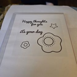 Stampin Up Happy Thoughts