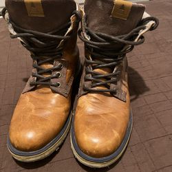 Aldo Brown Leather Boots