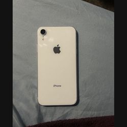 White iPhone XR with Box (Unlocked)