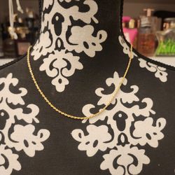 NEW Italian STERLING SILVER Rope Chain 18in