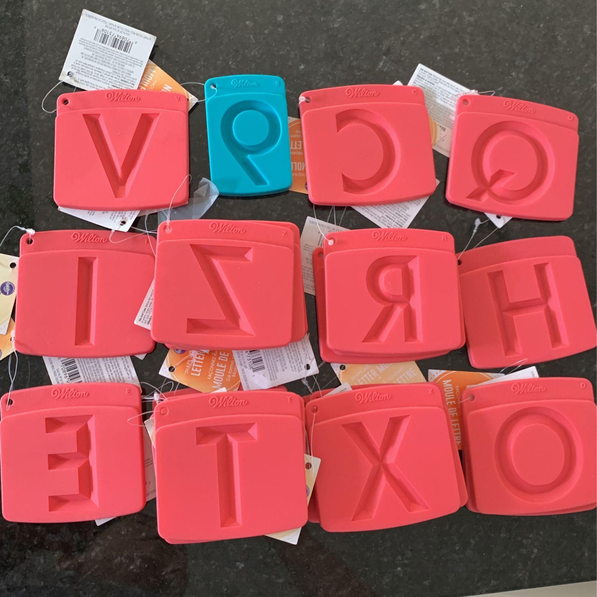 Letter And Number Molds For Crafts
