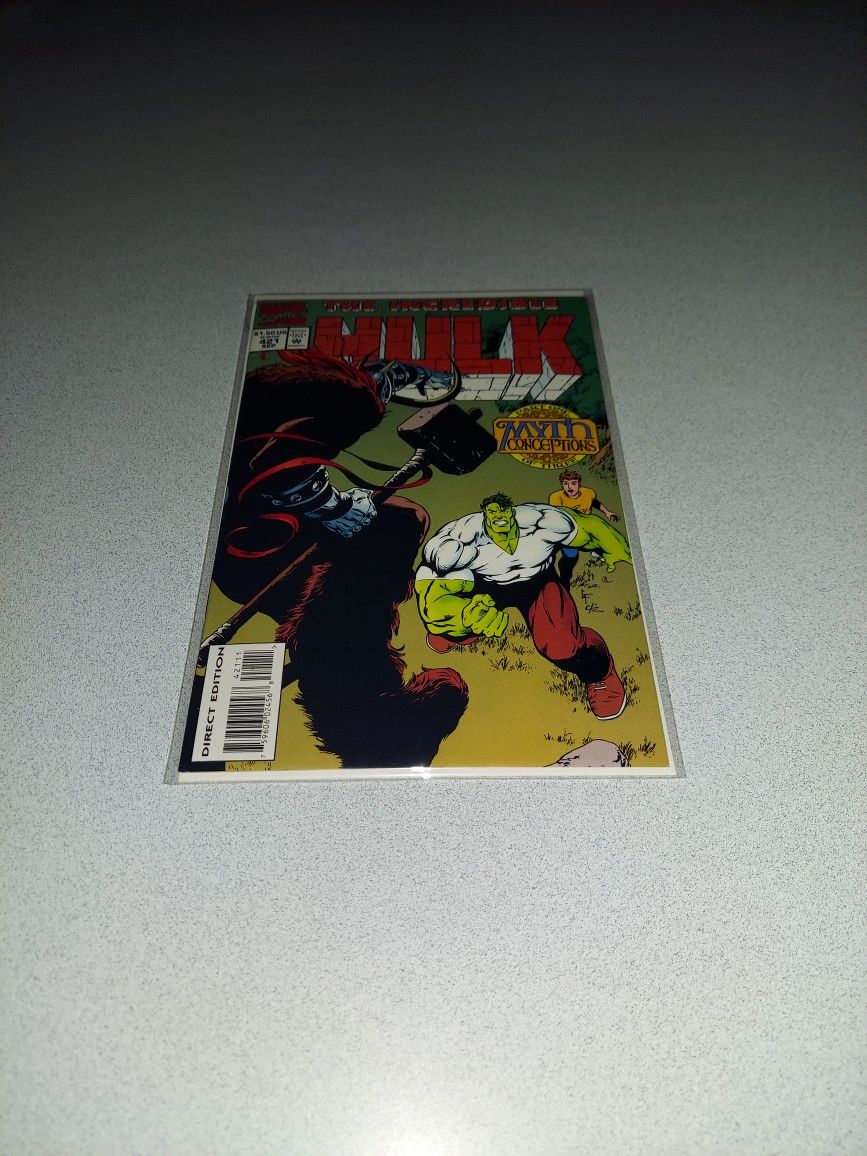 1994 THE INCREDIBLE HULK #421 COMIC BAGGED AND BOARDED