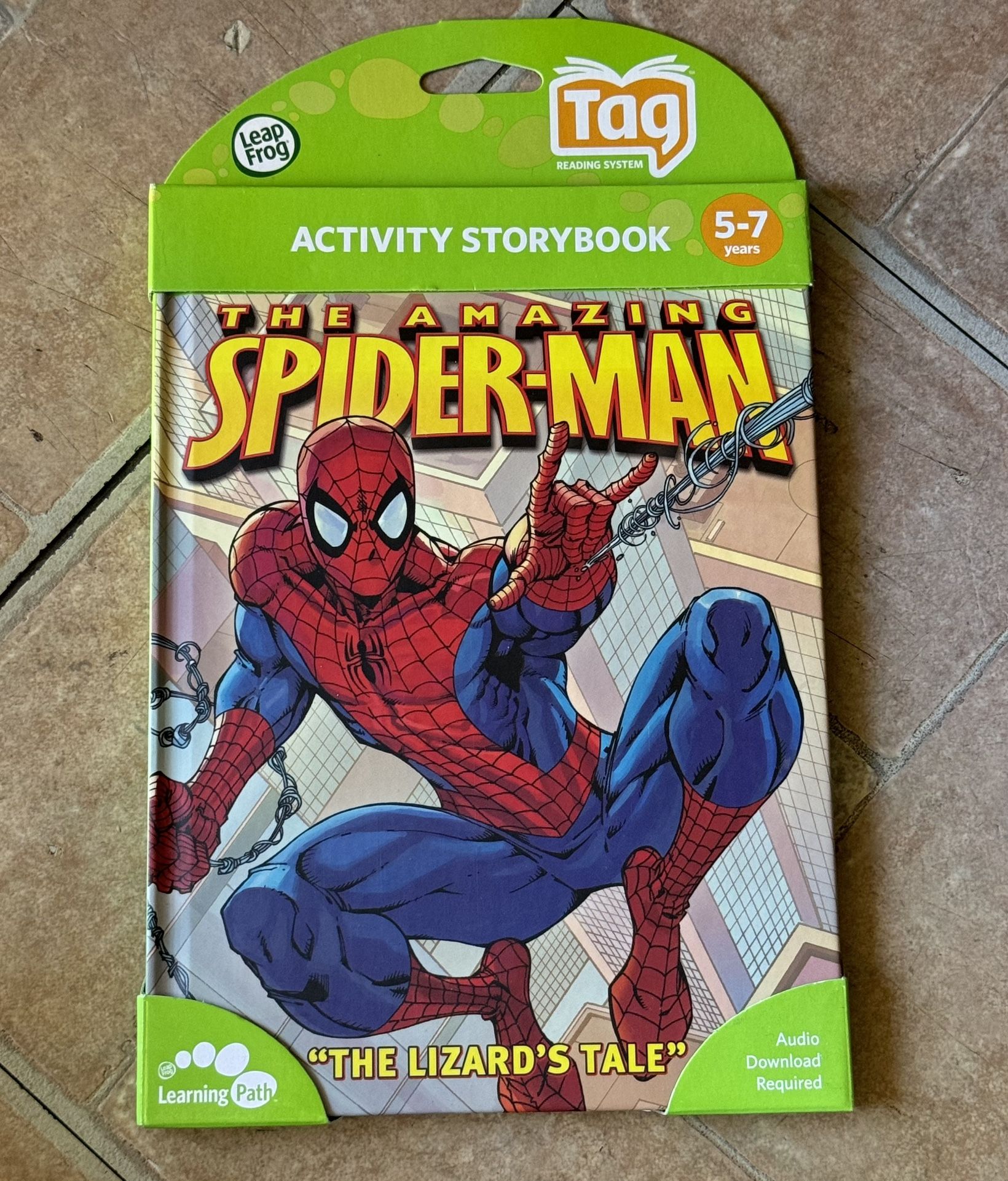 LeapFrog Tag Activity Storybook The Amazing Spider-Man: The Lizard's Tale