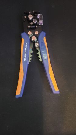 HAESTRONICA Wire Stripper and Crimper Hand Tool Blue Orange Multi-Function