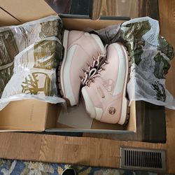 Womens Rosetone Timberland Boots