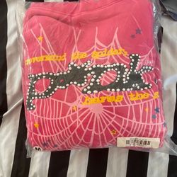 Pink V1 Sp5der Hoodie
