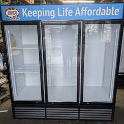 72-In Glass Door Refrigerator Merchandiser Model Number Gdm69b