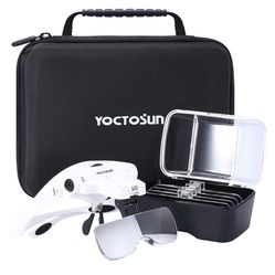 Magnifying Glasses with Light with Storage Case