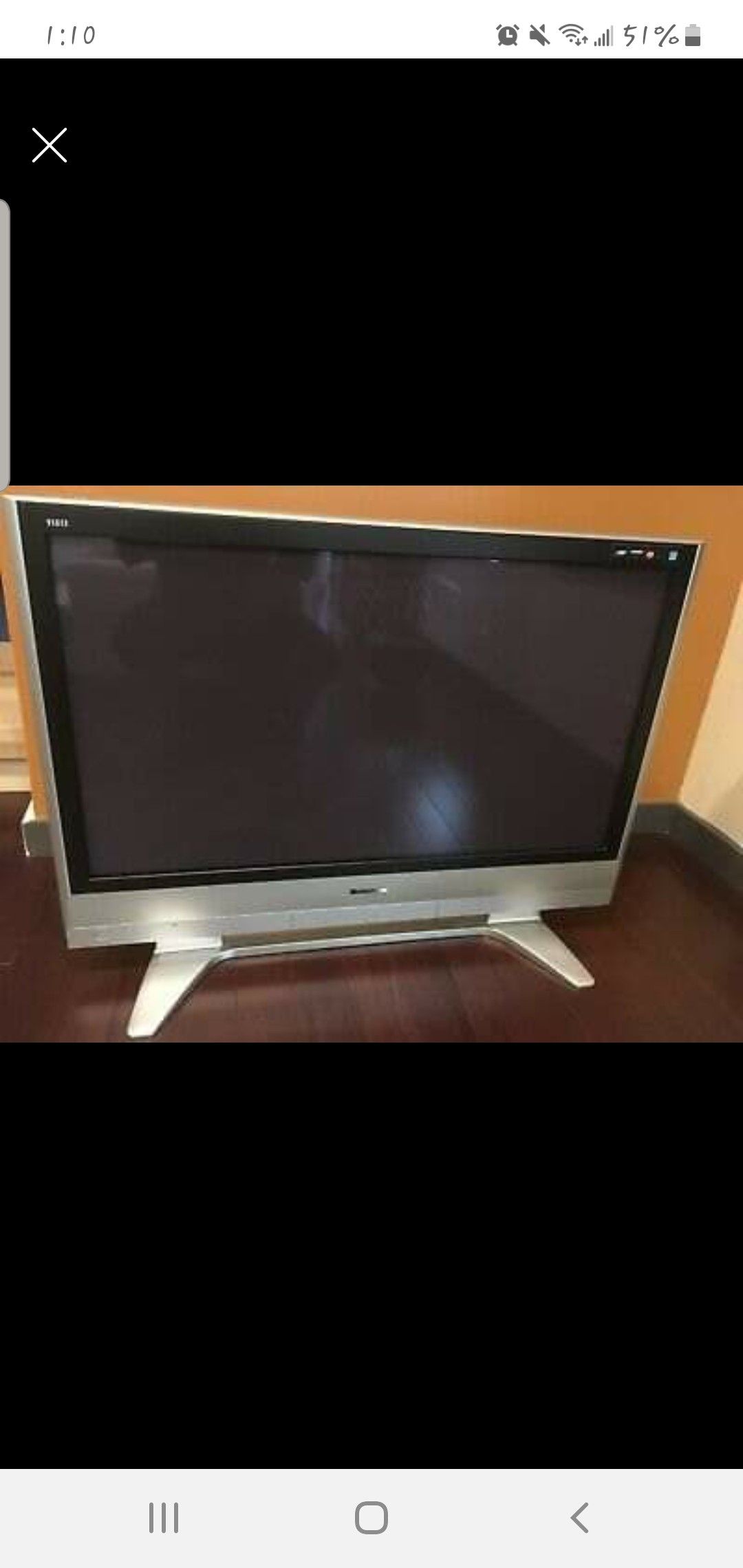 Panasonic Viera 42 in Plasma TV