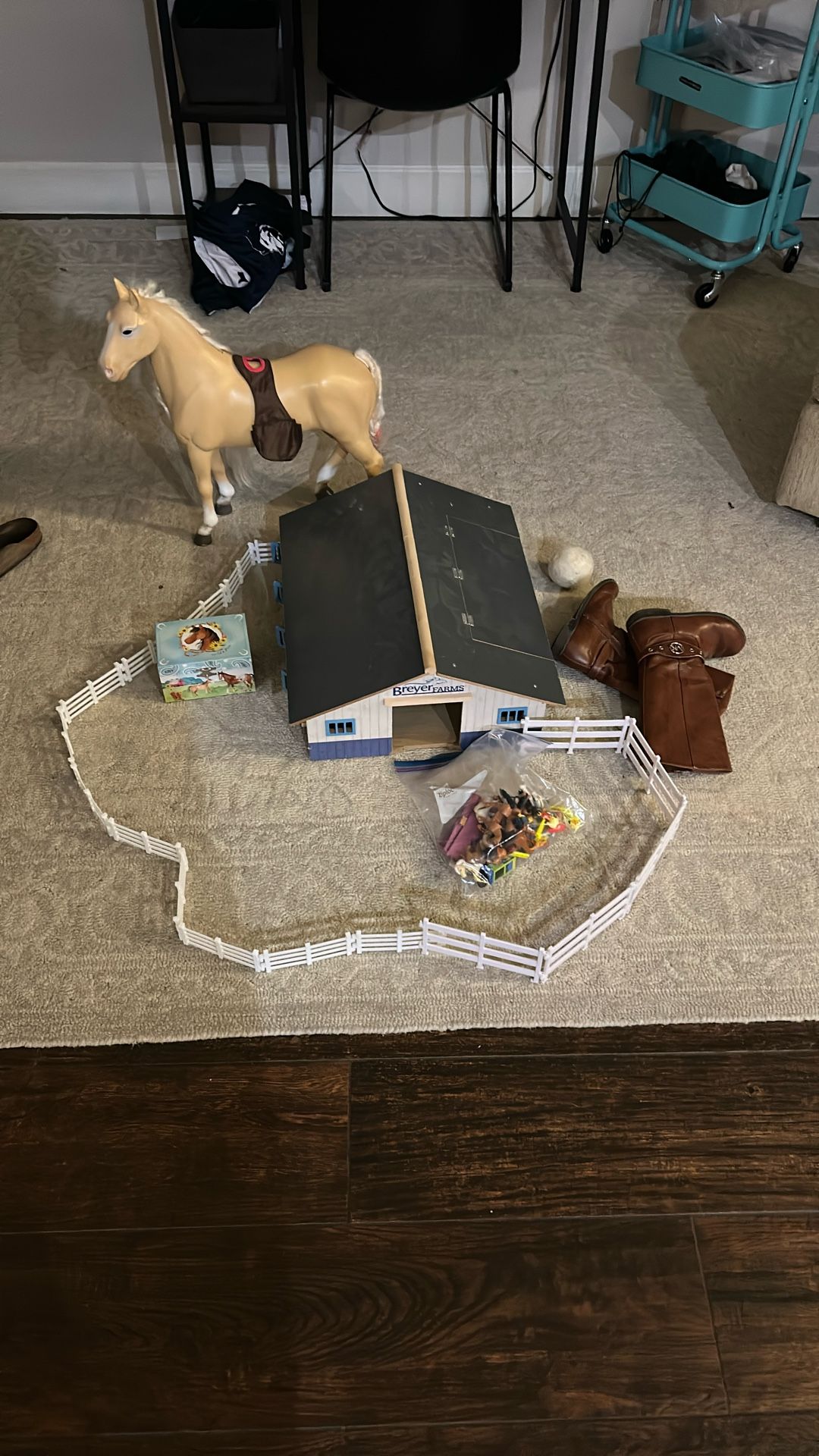Horse Barn, Toys, Boots