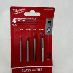 Milwaukee Glass And Tile Bit Set