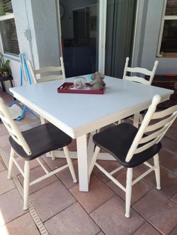 Table With Four Chairs  