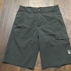 Boys Dark Gray Shorts Size 14 By Vans #20