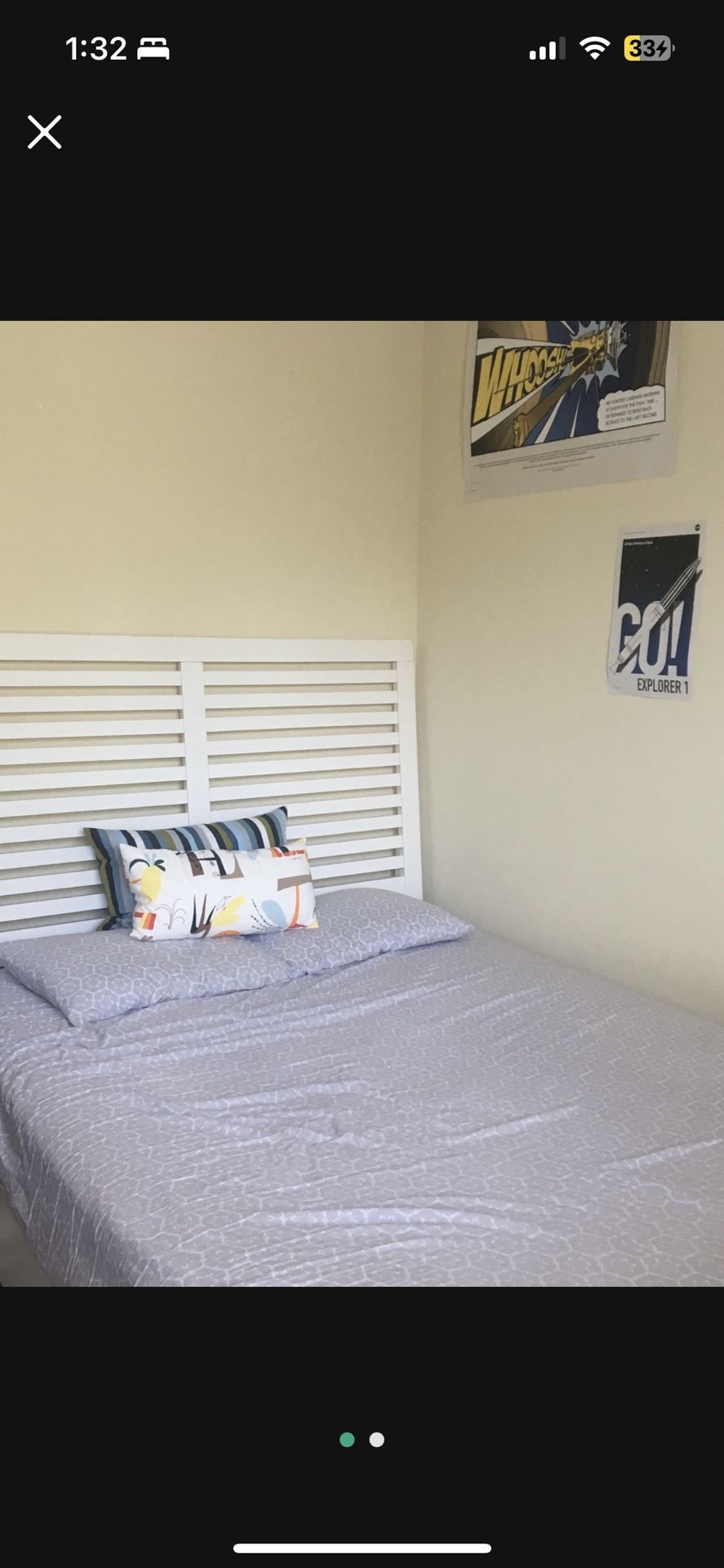 Mango Wood Queen Size Bed Frame