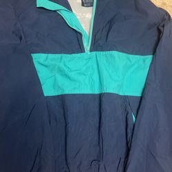 Mens Lands’End Windbreaker X—LARGE