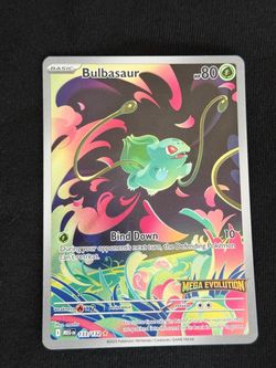 Bulbasaur 133/132 Secret Rare Holo Pokemon Card