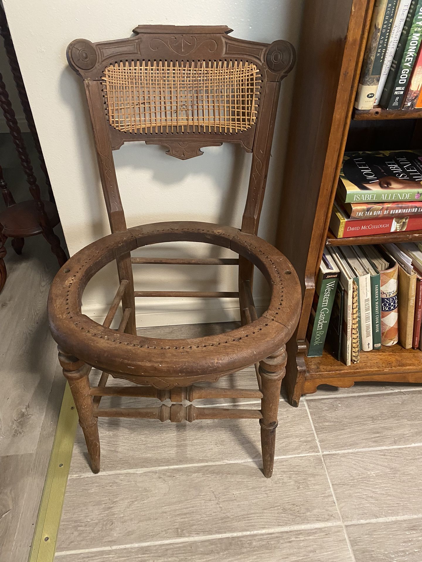 Antique Victorian Chair Needs TLC