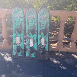 Snow or sand boards called Black Snow