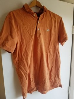 Men's Large Orange Polo