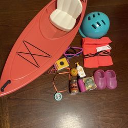 Our Generation Kayak Adventure Set