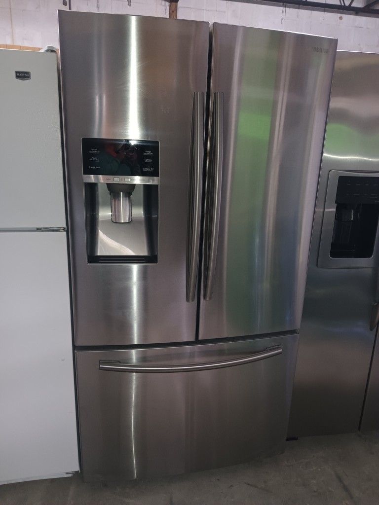 Samsung Refrigerator Stainless Steel Everything Works Good π