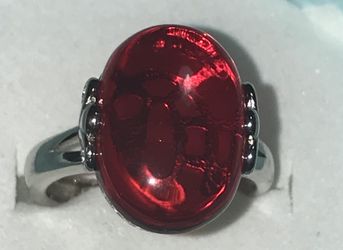 Size adjustable silver ring