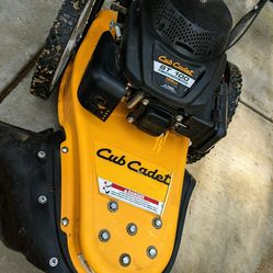 Very gently used club cadet weed mover