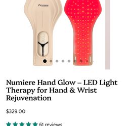 Numiere Hand Glow – LED Light Therapy for Hand & Wrist Rejuvenation