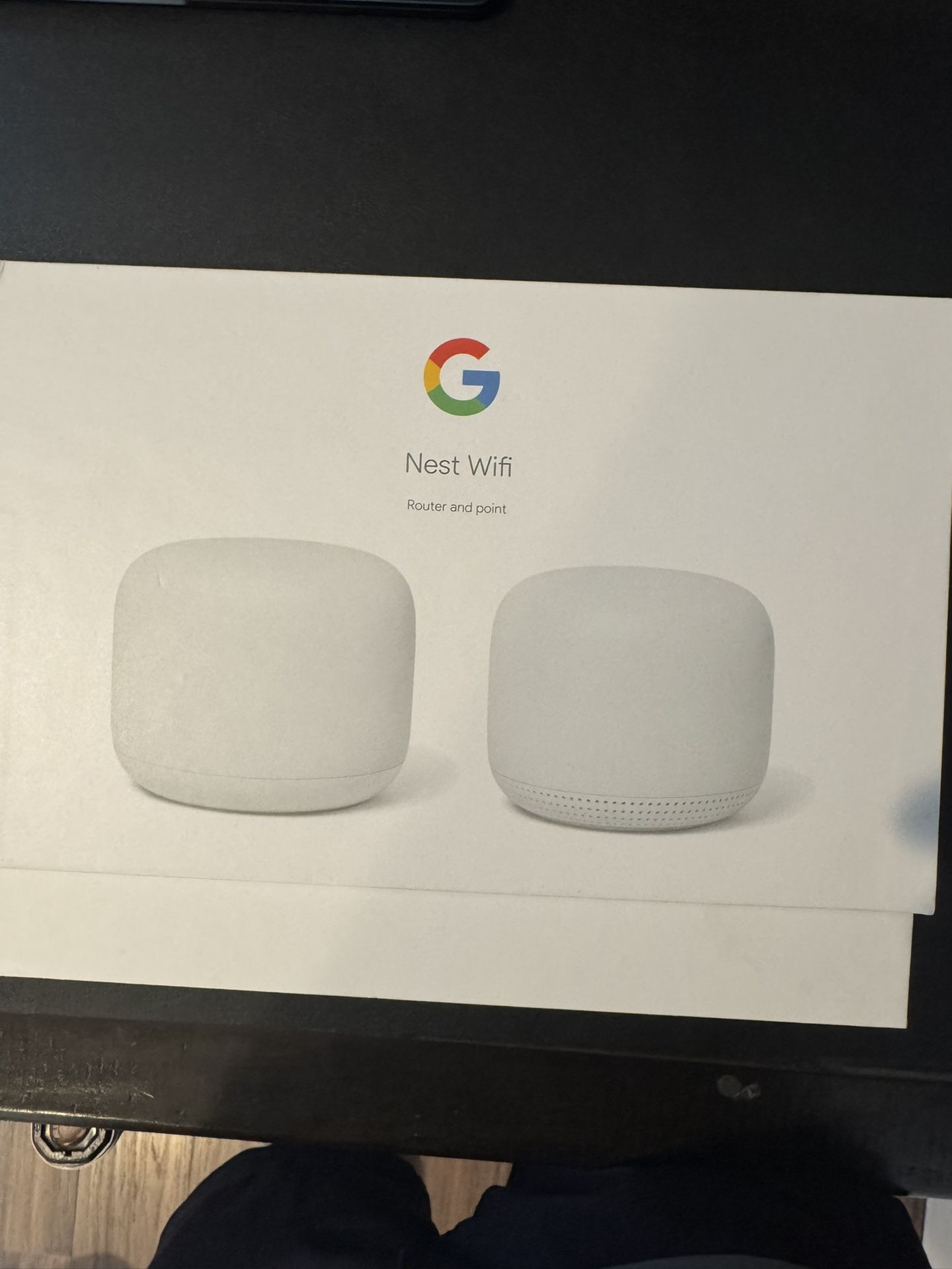 Google Nest WiFi Router And Point