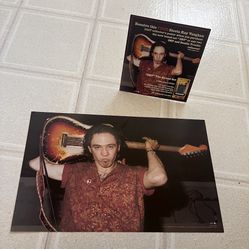 Stevie Ray Vaughn Promo Poster & Stand