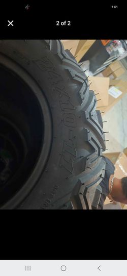 ATV/UTV Tires 24x10-11,All-Terrain Mud Tires 24x10x11,6-Ply,Directional pair set