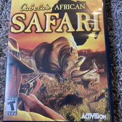 CABELA'S AFRICAN SAFARI - PS2 - COMPLETE W/MANUAL 