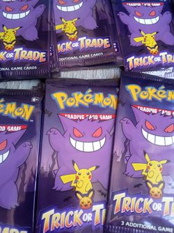 Pokemon packs new packs cash 5$ each