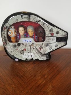 Star wars 4 piece pez collection in collectible tin