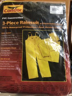 3 Piece Rain Coat
