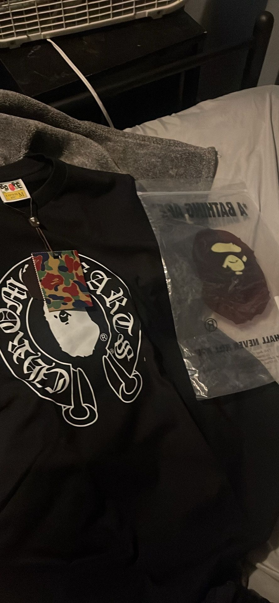Bape Chrome Heart Tee