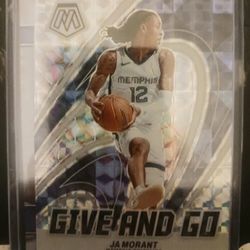 Really Nice Pair of Ja Morant Rookie Cards MINT 