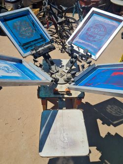 4/1 Screen Printing machine