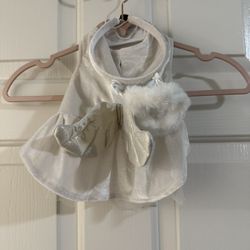 2PC ANGEL PET COSTUME