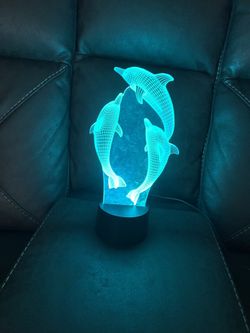 Brand New Dolphin Night Light